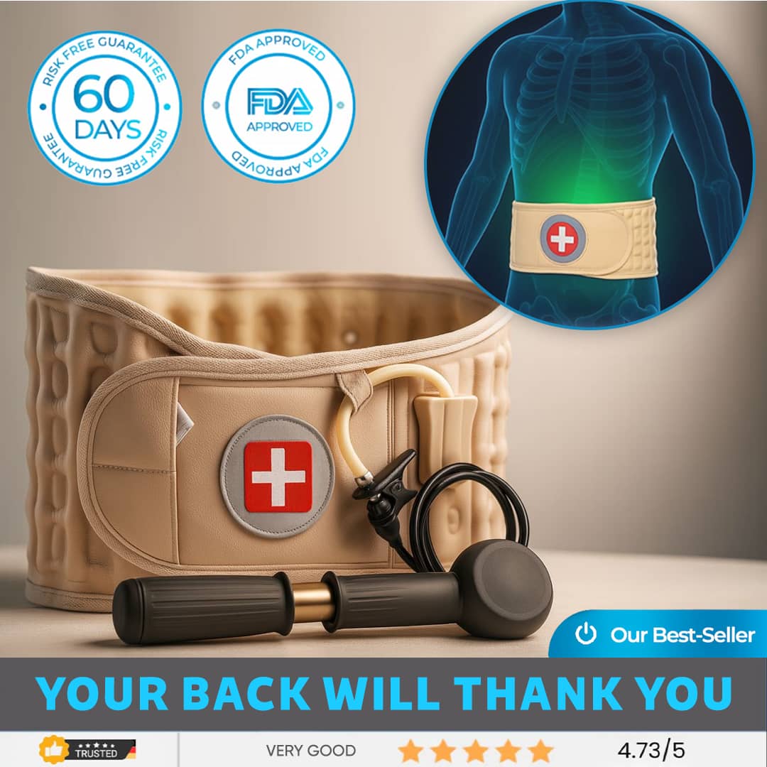 WaistFlex™ 360 Belt – 15 Minutes a Day to a Pain-Free Life