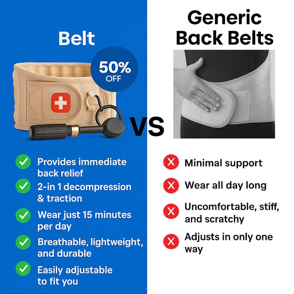WaistFlex™ 360 Belt – 15 Minutes a Day to a Pain-Free Life
