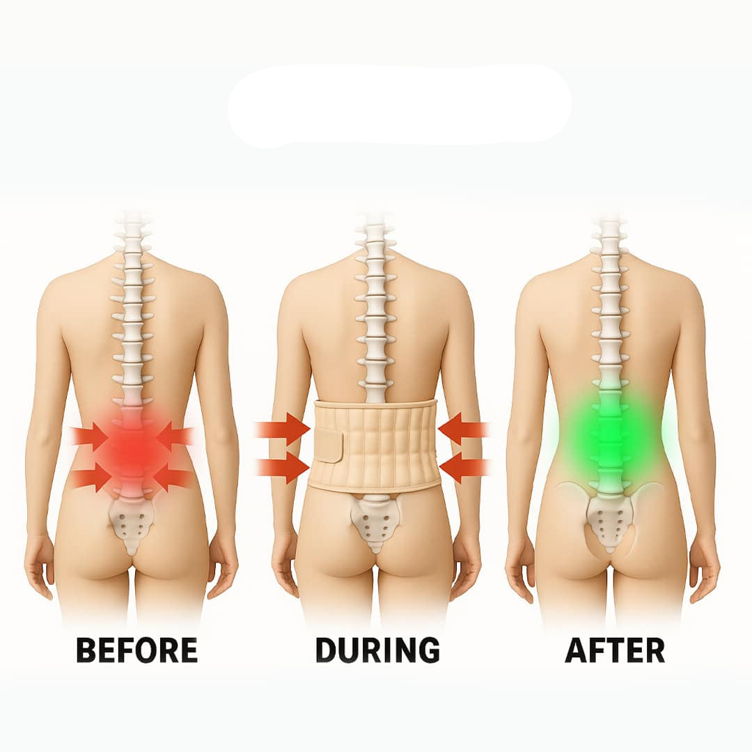 WaistFlex™ 360 Belt – 15 Minutes a Day to a Pain-Free Life